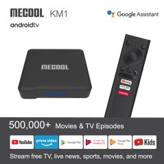 KM1 classic 2/16GB Android TV Box - Google Certified, S905X3