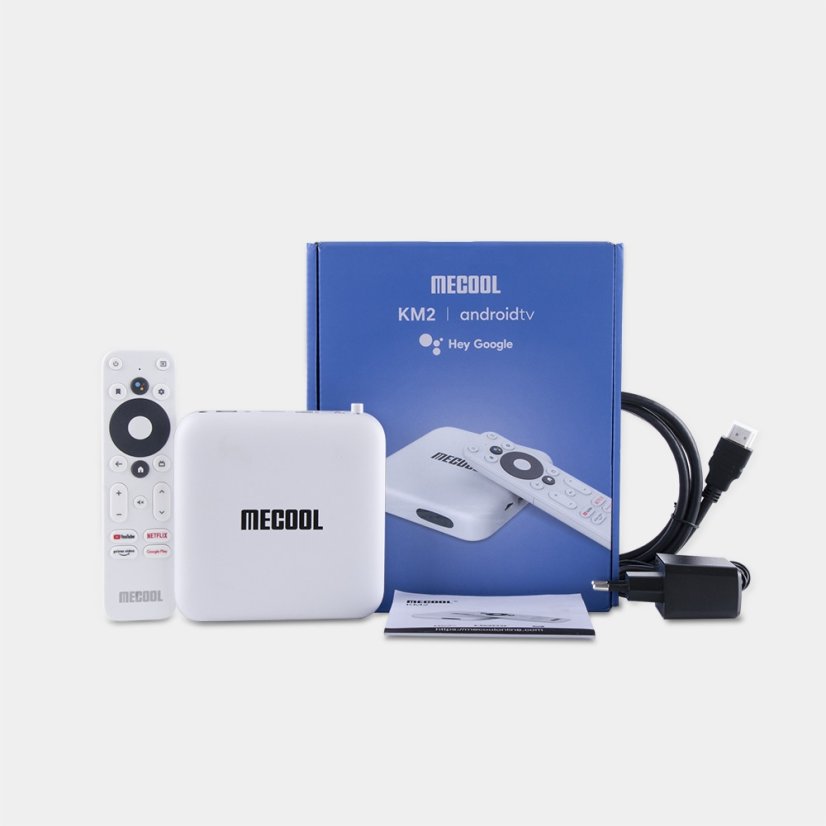 Mecool KM2 TV Box - Amlogic S905X2, 2GB RAM, 8GB Storage, Netflix HD