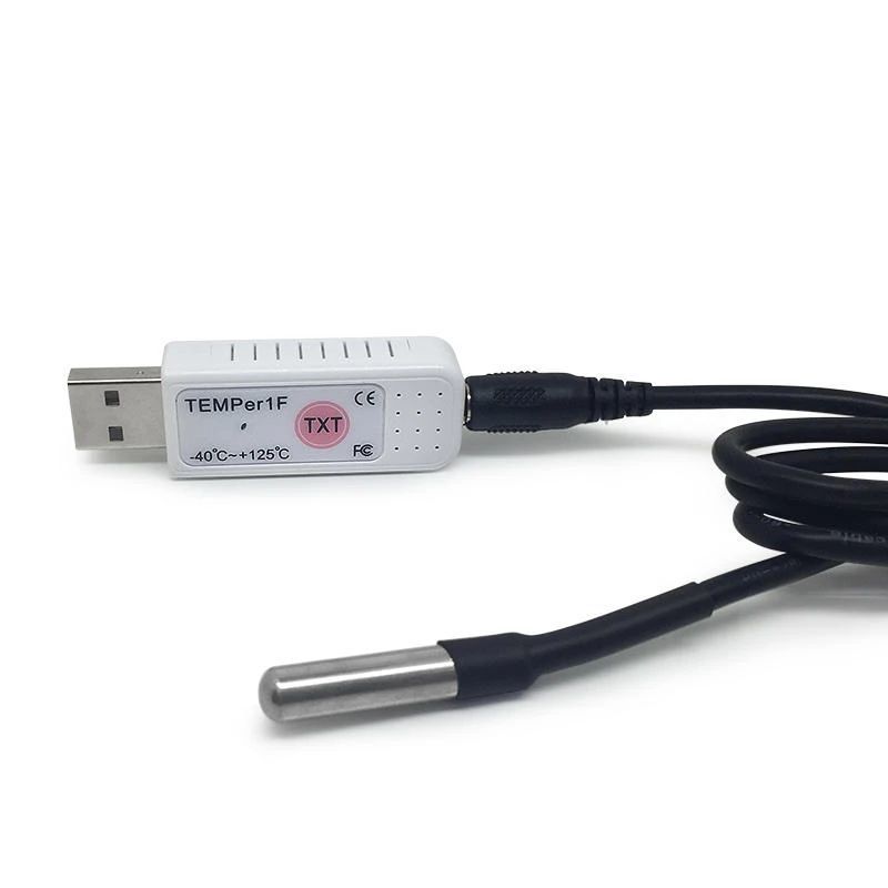 PCsensor TEMPer1F USB teploměr s čidlem pro PC