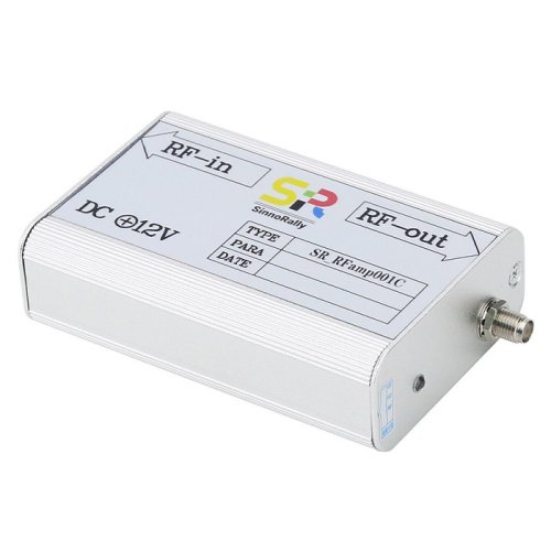 RFamp001C RF zesilovač 30dB, 9KHz-6GHz - Nízké šumy, EMC, EMI