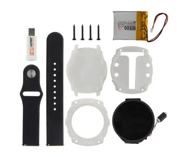 LILYGO® T-Watch 2021 ESP32 - Chytré programovatelné hodinky USB-C