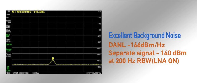 tinySA ULTRA+ ZS-406 portable spectrum analyzer and generator