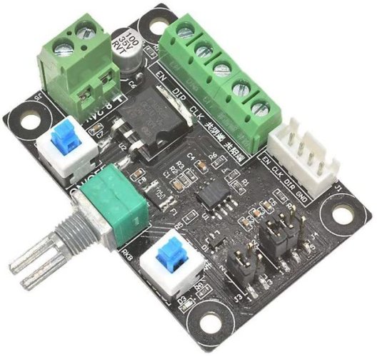 PWM generátor signálu pro krokové motory - Řídicí modul OSC v1.0