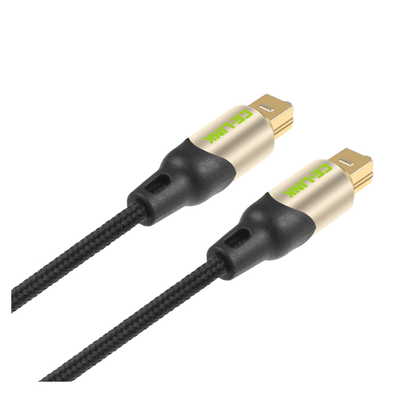 Ce-link 2751 Toslink SPDIF kabel - Metal - Délka: 1m