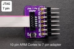 JTAG/SWD 0.1" 7Pin Breakout Board Adaptér