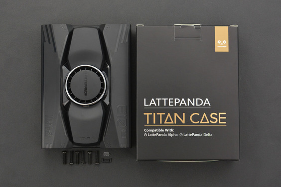 Titanové pouzdro pro LattePanda Alpha & Delta