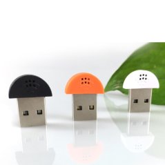 MC-1UN0 mini USB microphone black