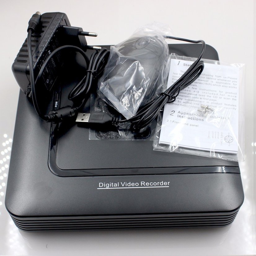 RGB-N1004FN 4CH 1080P PoE NVR mini IP rekordér