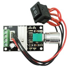 Obousměrný regulátor otáček PWM pro DC motory 6V-28V 3A