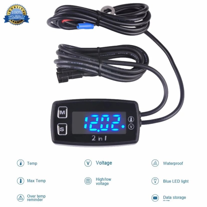 Digitální termometr RL-TM008 2v1 s IP67