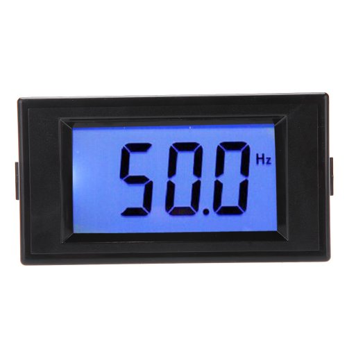 D69-HZ Digitální LCD Frekventometr 10-200Hz AC 80-300V