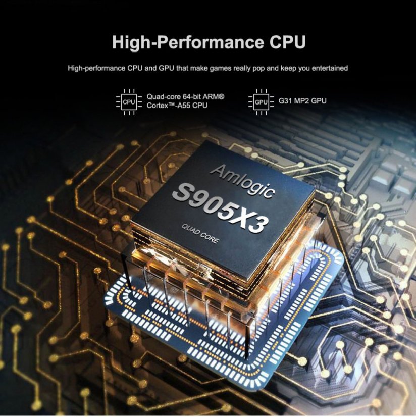 KM1 classic 2/16GB Android TV Box - Google Certified, S905X3