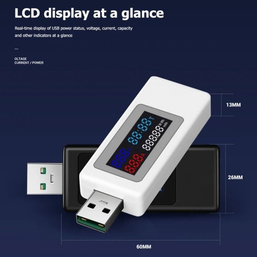 KWS-V30 USB měřič napětí a proudu