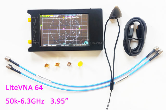 LiteVNA 6GHz Přenosný Vektorový Síťový Analyzátor