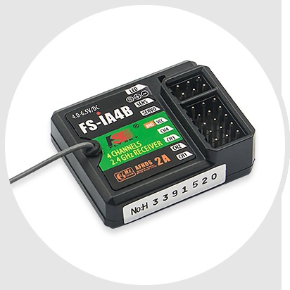 FlySky RC přijímač - Vysoký výkon a spolehlivost - Model: FS-iA10B