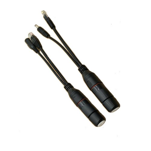 Pasivní Power Over Ethernet - univerzální sada PoE injector/splitter 12V-15V
