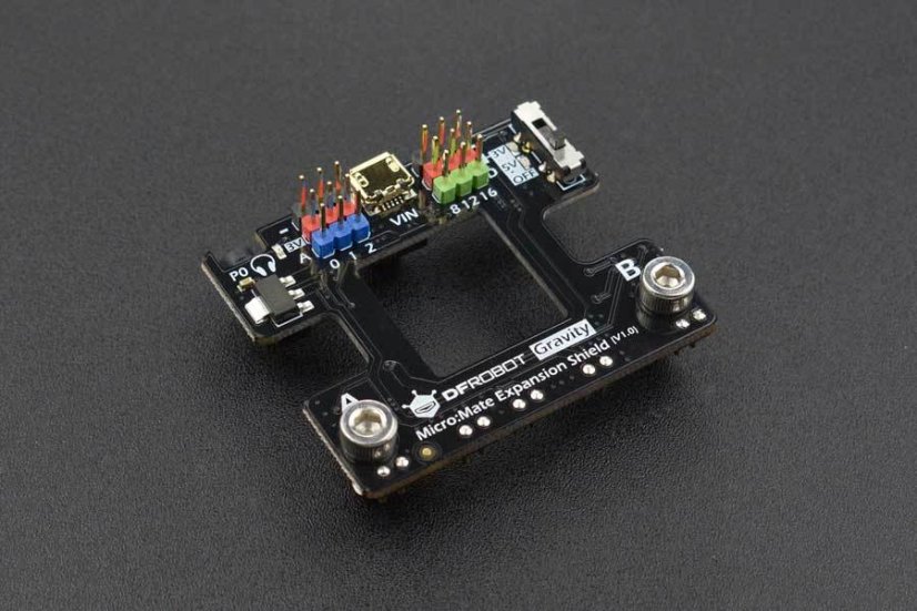 Micro:Mate - Mini rozšiřující deska pro micro:bit (kompatibilní s Gravity)