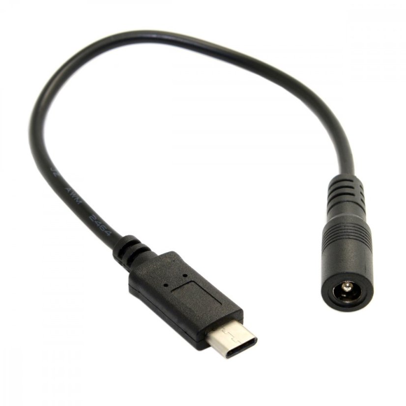 Kabel UC-233 USB Type-C na 5.5x2.1mm jack