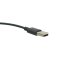 USB-C Cable - USB 2.0 A/M, Black, 25 cm
