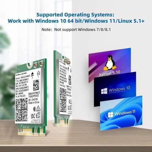 Intel AX210 WiFi 6E Mini M.2 Karta