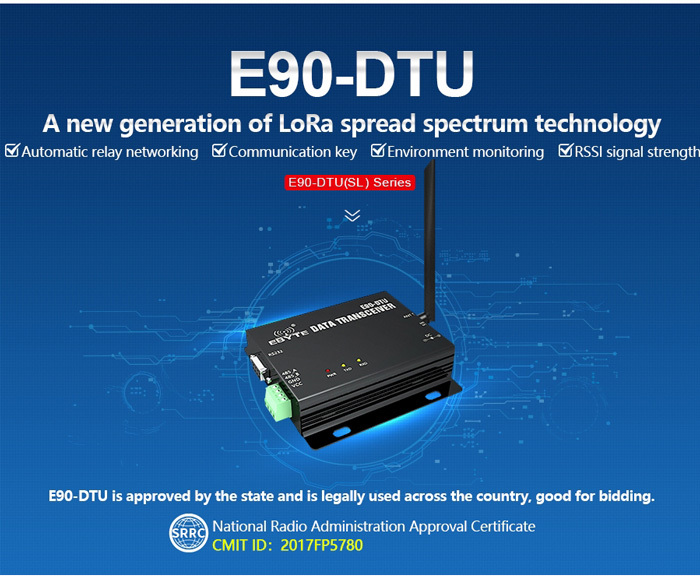 E90-DTU SL-série LoRa datová přenosová stanice