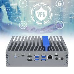 IEXP-504 Ultra5 priemyselný, 6× 2.5G LAN, fanless