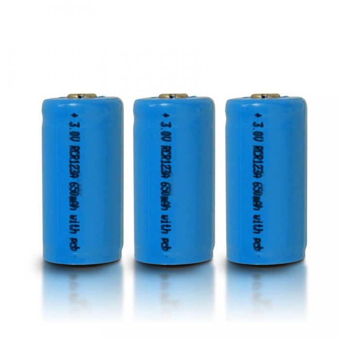UltraFire 650mAh 3.7V 16340 NCR Li-ion