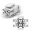 1-480704-0 Rectangular Power Connector, Plug + Socket