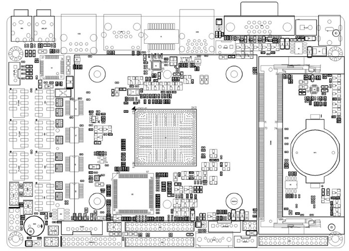 E-J18 x86 J1900 Industrial SBC Motherboard