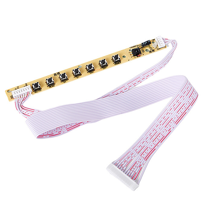 Klávesnice LC-15-27-WL pro LCD ovládací desku V59 V29 V56 s IR přijímačem