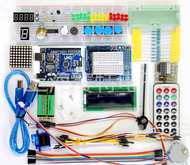 Programovatelná sada AK01 UNO R3 pro Arduino – 85 modulů