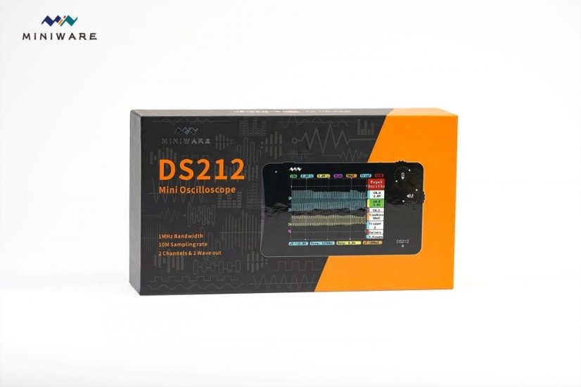 Compact Mini Oscilloscope DS212 with TFT Display