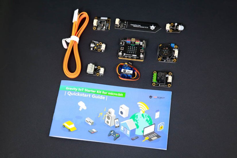 Gravity IoT Starter Kit for micro:bit - 10 Modules for IoT Projects