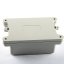 Plastic waterproof junction box