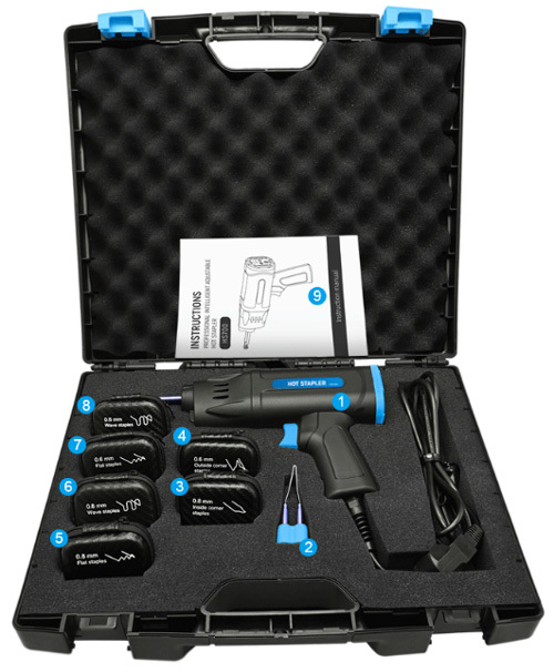 MEGA STAPLER HS700A - Professional Intelligent Plastic Soldering Iron