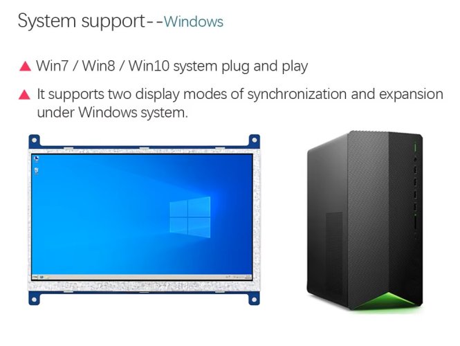 7" IPS 1024x600 HDMI LCD displej pro Raspberry Pi | WKS70WSV023