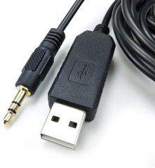 USB na RS232 EX LINK PORT kábel Prolific PL2303TA s jackom