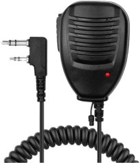 Omnidirectional waterproof microphone, GMRS FRS radio microphone