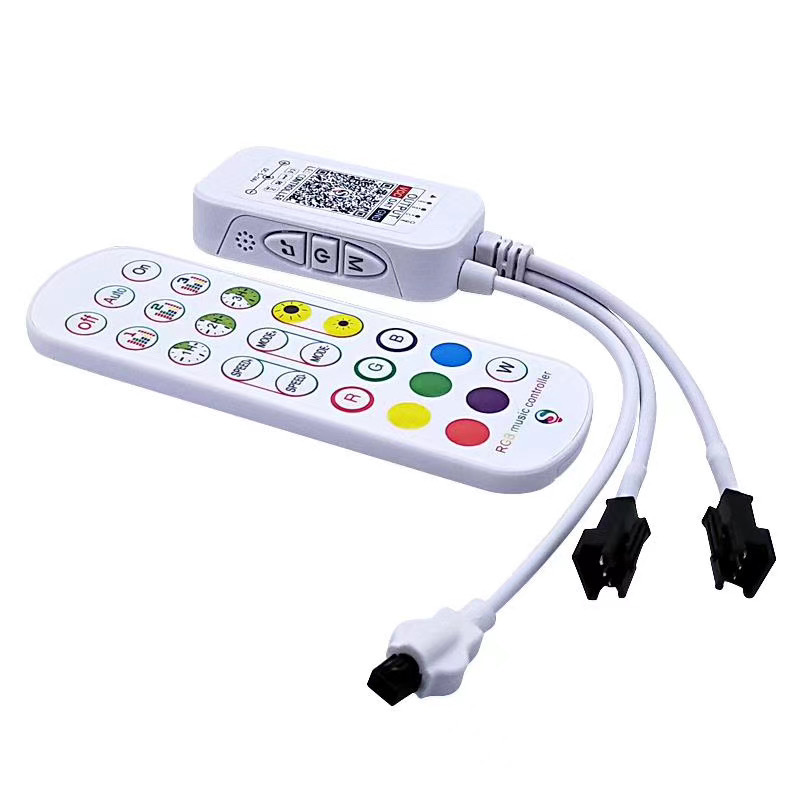 RGB LED Pás 5m Sada s Adaptérem a Ovladačem