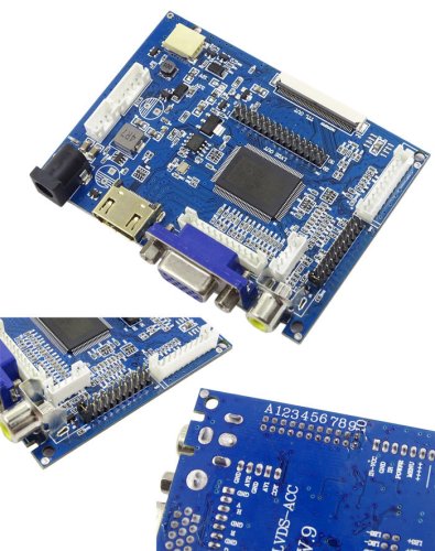 Deska PCB800099 VGA-HDMI-TTL pro TFT LCD displej