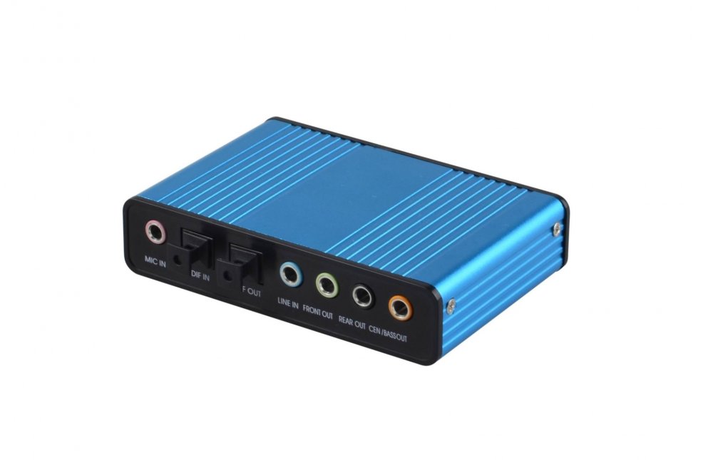 CM6206 - Externí 5.1 Kanálová Zvuková Karta pro USB | Neven