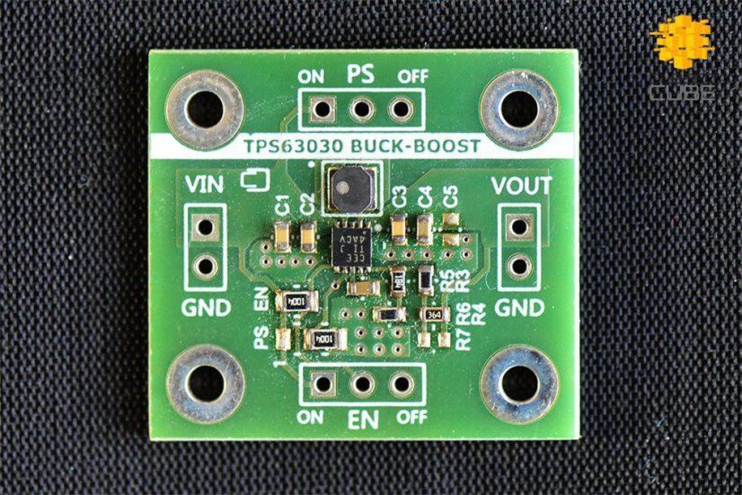 TPS63030 Buck-Boost Converter s vysokou účinností