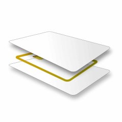 NTAG424 DNA NFC bezkontaktní karta (86x54mm, bílá)