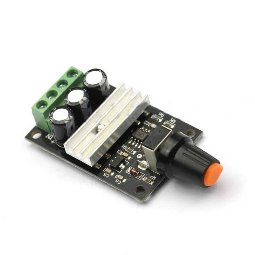 Regulátor otáček pro DC motory - PWM 6V-28V 3A Regulátor otáček pro DC motory - PWM 6V-28V 3A