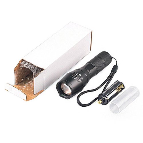 E17B 3W UV LED a 3W Bílá LED Duální Zoomovatelná Svítilna