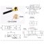 Pigtail RF1.13 u.FL F - u.FL F