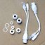 Pasivní Power Over Ethernet - univerzální sada PoE injector/splitter 12V-15V