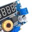 Step-down DC-DC měnič 5A s XL4015 Chip, LED Voltmetr a USB Port