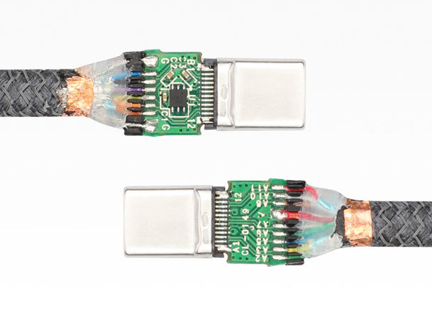 UC-124 100W 5A PD USB Type C Gen2 Kabel 0,5m