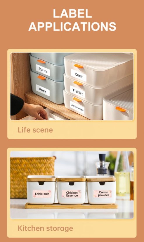 Niimbot D101 – Bezdrátová štítková tiskárna s Bluetooth